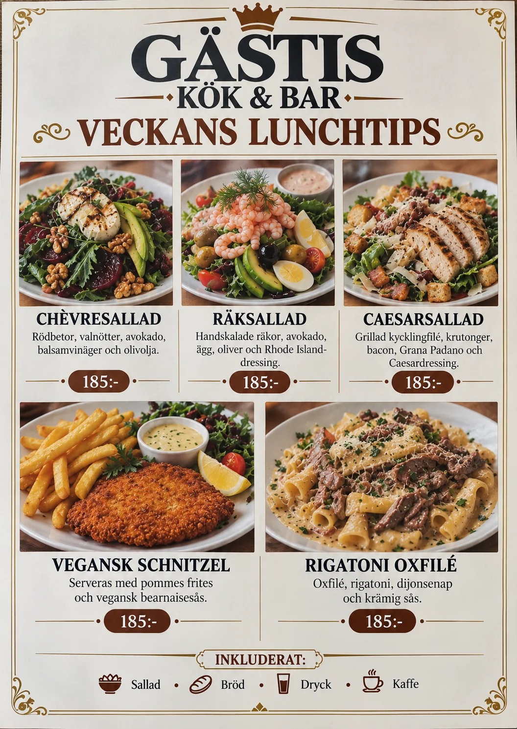 Erbjudandet VECKANS LUNCHTIPS